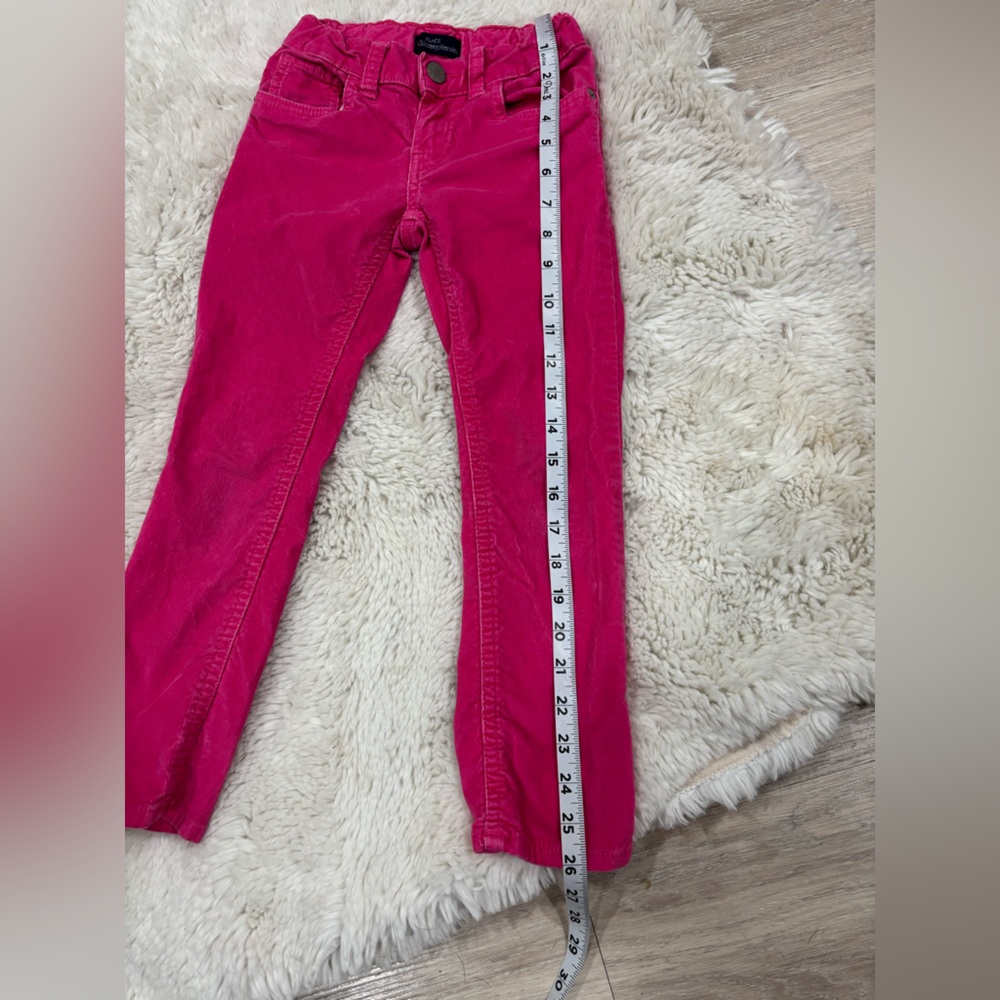 PLACE Hot Pink Skinny Corduroy Adjustable Fit Size 6 - Picture 10 of 13